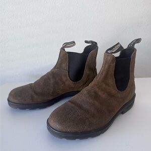 Blundstone Men's Brown Suede Boots